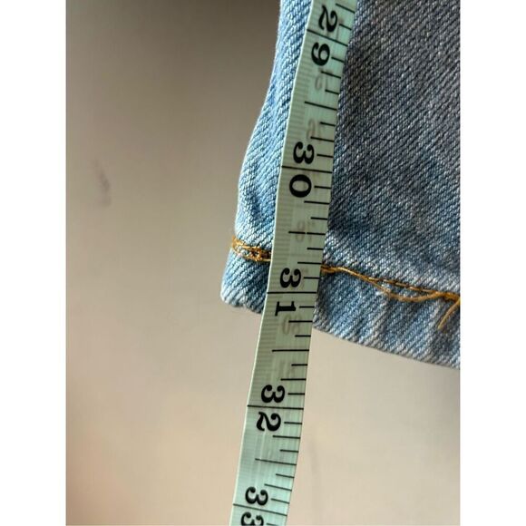 NWT PrettyLittleThing Shape Rip Detail Wide-leg jeans size 4 light blue wash - Picture 8 of 11